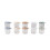 BEABA Coffret 10 porties in glas 250 ml Multicolor 1