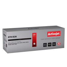 Cartucho de tóner - Activejet - ATH-81N - Compatible con HP - Negro - 10500 páginas