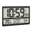 Horloge murale digitale - HERTER - XXL - Noir - Grand format - Numérique 1