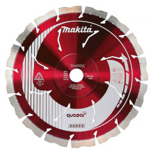Diamant schijf - MAKITA - Quasar 3DDG (B-13471) - Antivibratie - Geluidsdemping Stealth - 400 x 25,4 mm