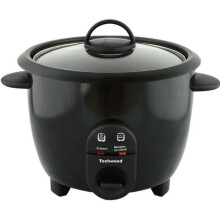 TECHWOOD TCR-106 Rijstkoker - Capaciteit 1L - Antiaanbaklaag - Warmhoudfunctie