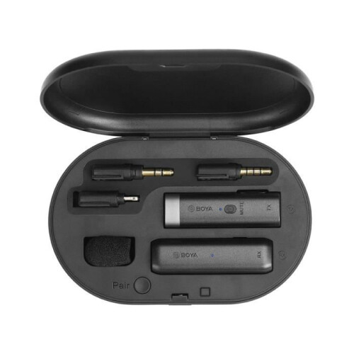 Boya microfono a cravatta BY-WM3U wireless USB-C 120 mm nero 2