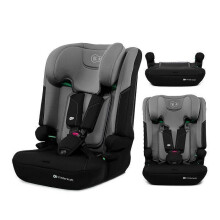 Silla de Auto Kinderkraft I-COMFY i-Size 76–150 cm 3 en 1 evolutiva con arnés de 5 puntos y SPS Gris