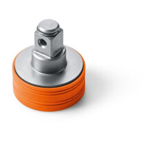Adaptador de soquete - FEIN - 64203002010 - Quadrado 1/2'' - QuickIN - Compatível com furadeiras sem fio