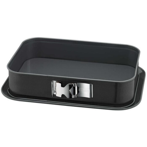Kaiser Moule à manqué - KAISER - Retangular 36x24 cm - Aço - Cor Preto - 5L 2