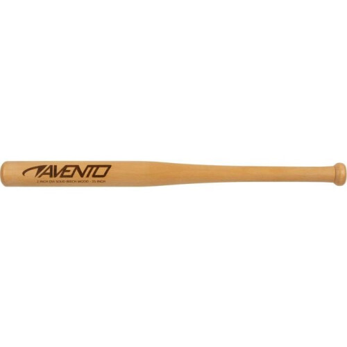 Honkbalbat - AVENTO - 63 cm - Hout - Bruin - Volwassene/beginner