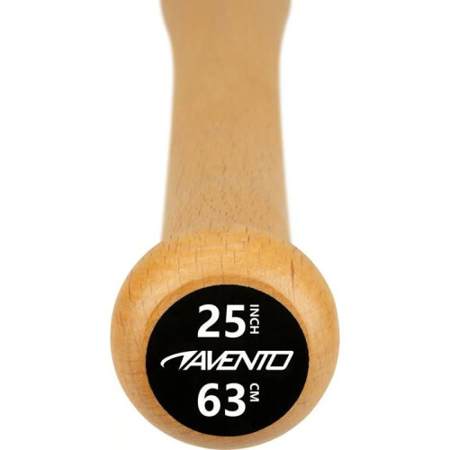 Honkbalbat - AVENTO - 63 cm - Hout - Bruin - Volwassene/beginner 2
