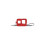 GoPro Custodia Rossa e Cavo per GoPro Hero8 Black 1