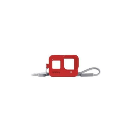GoPro Custodia Rossa e Cavo per GoPro Hero8 Black