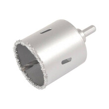 Boorgatsteen - WOLFCRAFT - P55 - Diameter: 68 mm - Kleur: Grijs - 1 eenheid