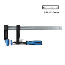Barra metallica 120x800mm F-Clamp Morsa a cricchetto