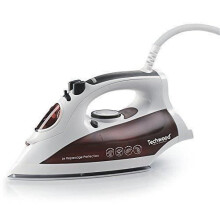 TECHWOOD TVF-2408C Strijkijzer - Wit en Bruin
