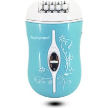 Elektrische epilator TECHWOOD TEP-40 - Turquoise - Ergonomisch ontwerp - Draadloze werking