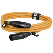 Cavo microfono - RODE - XLR3M-O - 3 m - Arancione - Alta qualità