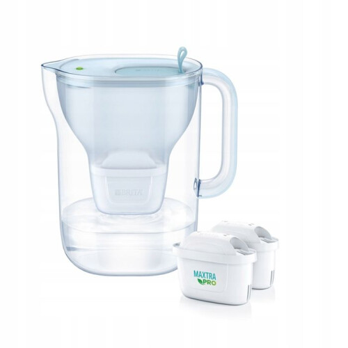 BRITA Brita Style Eco Blue Filterkaraffe + 2x Maxtra Pro All-in-1 - Trinkwasser