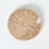 Homescapes Cream Round Button Cushion, 36 cm 3