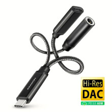 AXAGON ADA-HCPD, huipputason DAC-äänisovitin, 384kHz/32bit stereo, USB-C - 3.5mm liitäntä