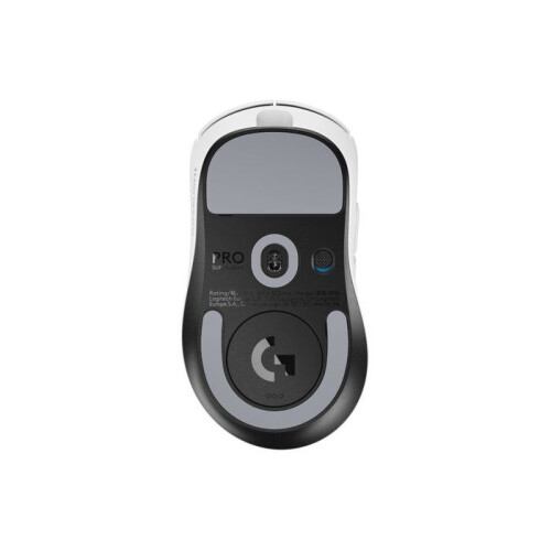 Logitech Ratón - Logitech - G PRO X SUPERLIGHT 2 DEX - Ergonómico - 5 botones - Blanco
