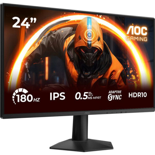 AOC Monitor PC Gamer - AOC - 23,8" - FHD - 180Hz - IPS - 0,5 ms - HDR10 Adaptive Sync 1