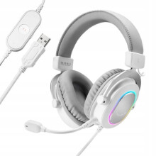 Kopfhörer - FIFINE - H6W - Supra-aural - RGB - 7.1 Surround Sound