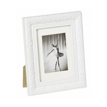 Cornice foto - Walther - Barocco - 20x30 cm - Legno bianco - Stile classico - Misto