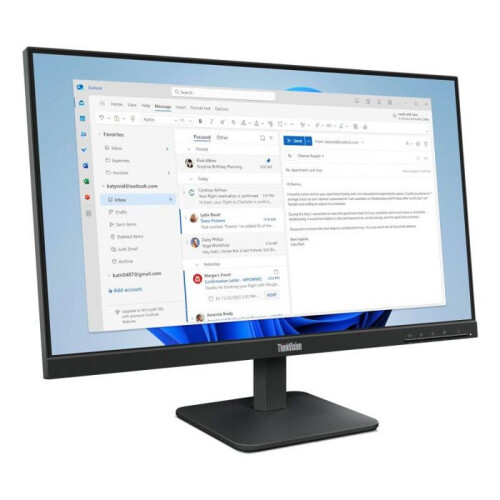 Lenovo Monitor Lenovo ThinkVision S24-4E 23.8" IPS Full HD 1920x1080 100Hz 2
