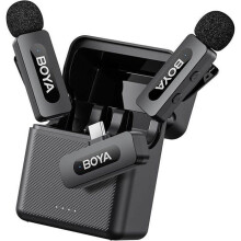 Draadloze microfoon - BOYA - BY-V30 - Bereik 100 m - USB-C - 2.4 GHz, 36 u (behuizing)