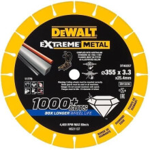 Scheibe - DEWALT - DT40257-QZ - Metall - 355 x 25,4 x 3,3 mm - Hochleistung