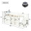 HOMAIRE White Wooden Storage Bed 3ft LED 2