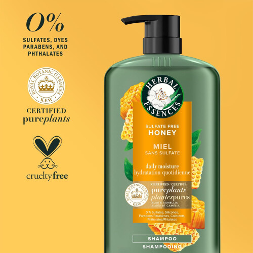Herbal Essences Herbal Essences Sulfate Free Shampoo with Honey 1