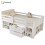 HOMAIRE White Pine Wood 3ft Single Storage Bed 1