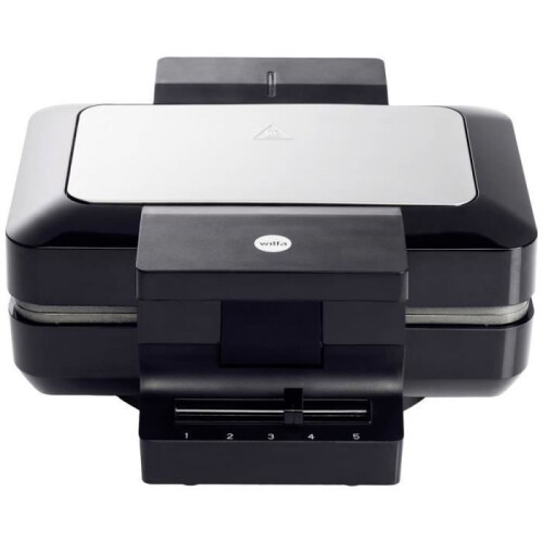 Gaufrier - Wilfa - BW-1000B - Waffle spessi e croccanti - Nero