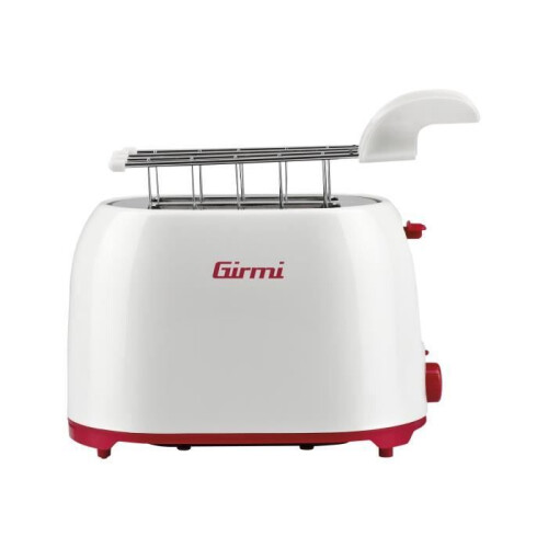 Grille-pain 2 tranches GIRMI TP10 - Blanc - 7 niveaux de dorage