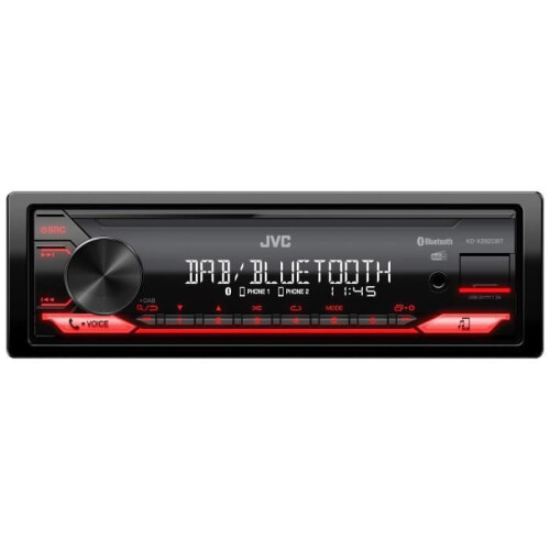 JVC Autoradio JVC - KD-X282DBT - USB - Bluetooth - DAB+ 1