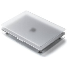 SATECHI Custodia Rigida Eco Compatibile con MacBook Air (M2, 2022) Modello A2681 - Leggera e Sottile - Design Adatto al Hub MacBook e