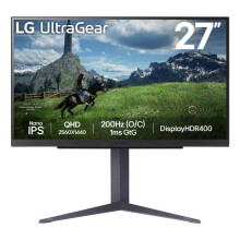 Monitor IPS de 27 pulgadas - LG - 27GS85QX-B - WQHD 2560x1440 - 1ms - 180Hz