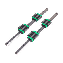 Rail Linéaire HGW20CC, Lot de 2 Rails et 4 Blocs Coulissants, pour Routeur CNC et Gravure