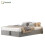 HOMAIRE Grey Velvet Hydraulic Double Bed 4ft6 1