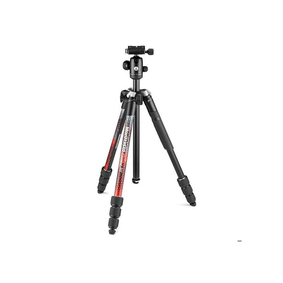 Manfrotto Element MII Traveler (Metall), Stativ, Rot - Bild 2