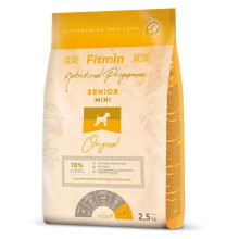 Gránulos para perros - FITMIN - Mini Senior - 2.5kg - Proteínas 25% - Grasa 14% - Nutrición de las articulaciones