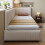 HOMAIRE 3ft Single Corduroy Upholstered Bed Beige 4