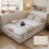 HOMAIRE Beige Upholstered 4ft6 Double Bed 6
