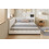 HOMAIRE Beige Upholstered 4ft6 Double Bed 6