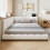 HOMAIRE Beige Upholstered 4ft6 Double Bed 4