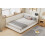 HOMAIRE Beige Upholstered 4ft6 Double Bed 5