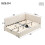 HOMAIRE Beige Upholstered 4ft6 Double Bed 2