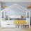 HOMAIRE White Pine Wood 3ft Single Storage Bed 4