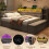 HOMAIRE Grey Upholstered 4ft6 Double Bed 6