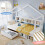 HOMAIRE White Pine Wood 3ft Single Storage Bed 5
