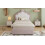 HOMAIRE Pink Velvet Hydraulic Storage Bed 3ft 6